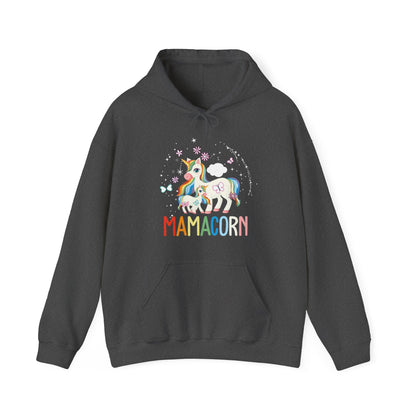 Funny Mamacorn Unicorn Lover Mom Mothers Day Retro Hoodie