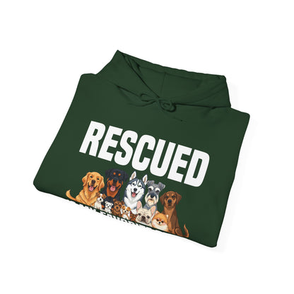Rescued is My Favorite Breed Animal Rescue Hoodie