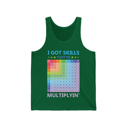 I Got Skills They are Multiplying Multiplication Chart Cool Math Teachers
