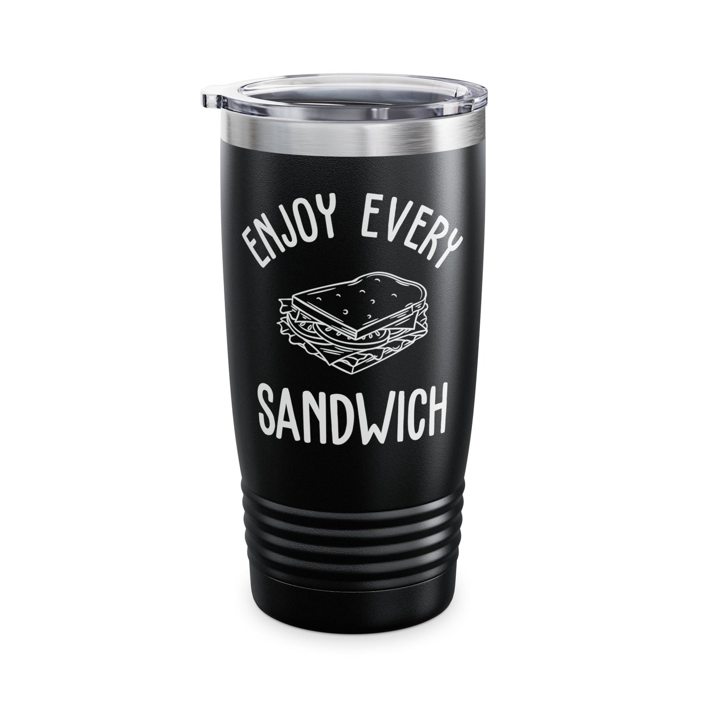 Enjoy Every Sandwich Tumbler For Women Men Food Cute Foodie Tumbler