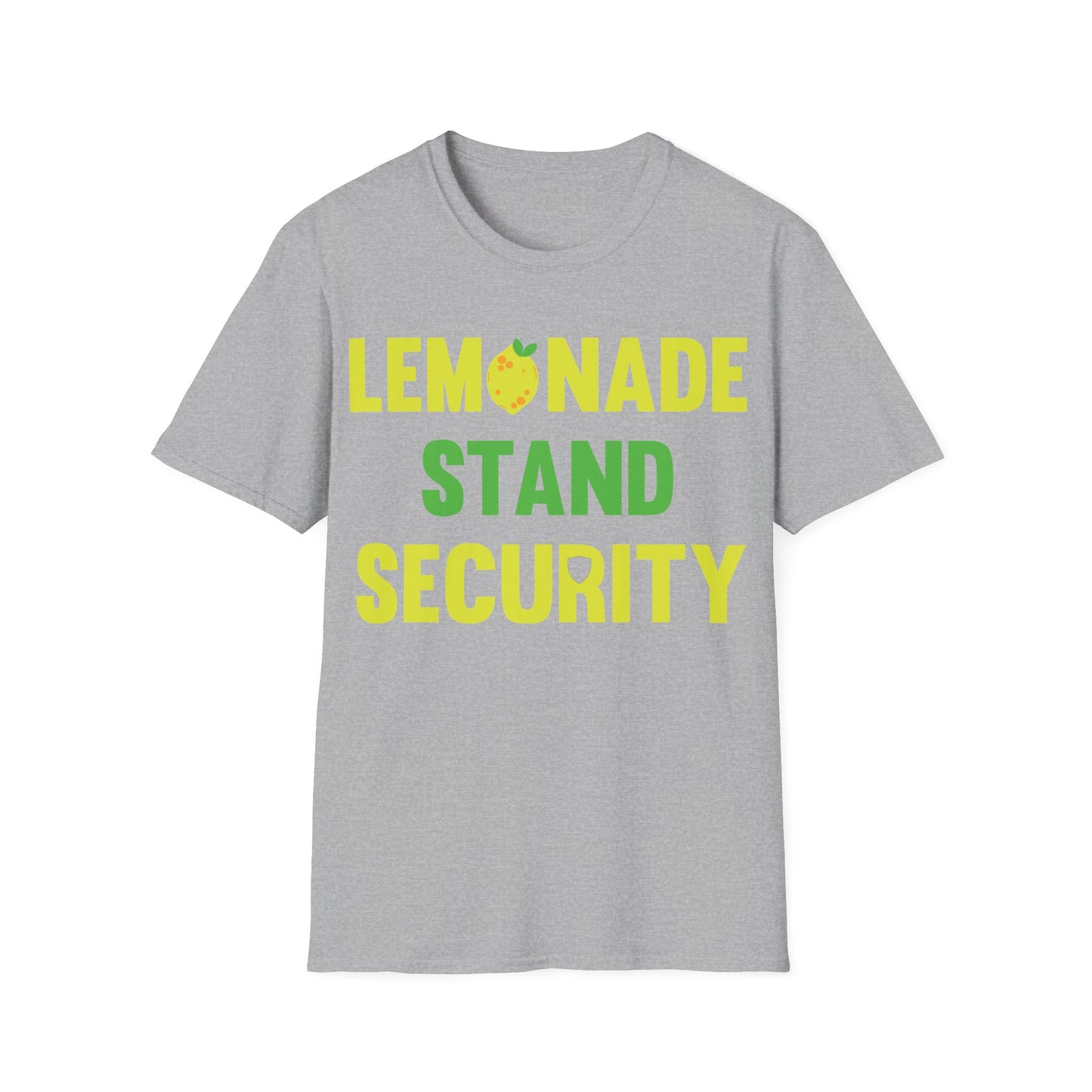 Funny Lemonade Stand Security Summer T-Shirt For Men Women T-Shirt