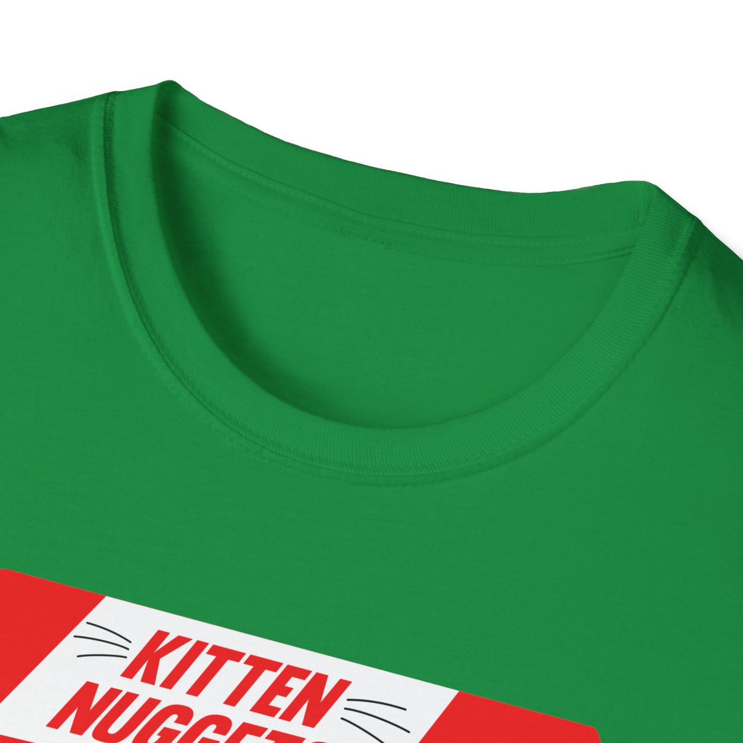 Funny Kitten Nuggets Food Pun Cat Lover Gift Chicken Nuggets T-Shirt For Men Women T-Shirt