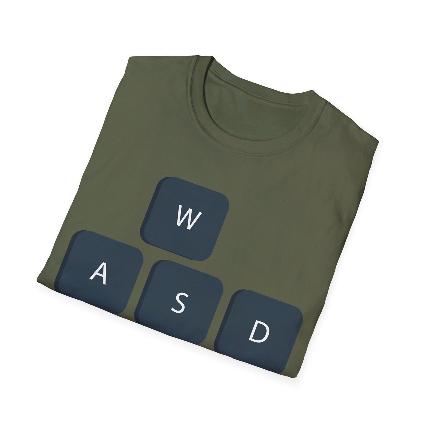 WASD It's What Moves Me Funny Computer Video Games Gamer PC Gaming T-Shirt