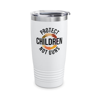 Protect Children Not Guns Wear Orange Day Tumbler