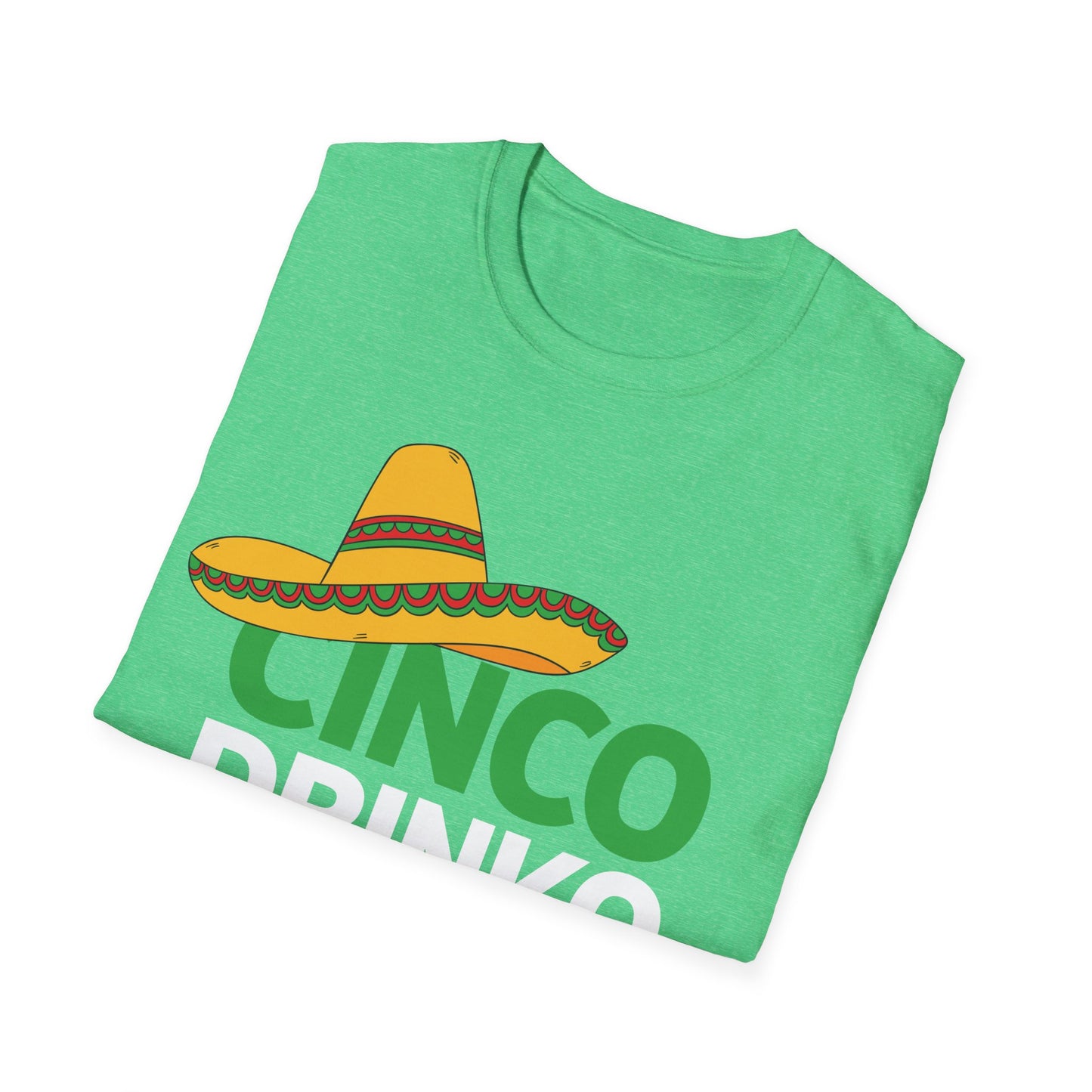 Funny Cinco Drinko Squad Party Mexican Fiesta Cinco de Mayo T-Shirt Men Women