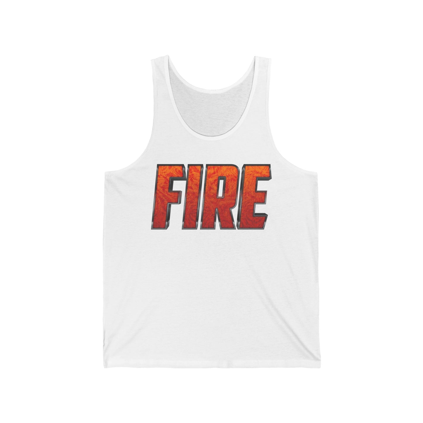 Funny FIRE Couple Matching Halloween Party Costume Tank Top For Men Women