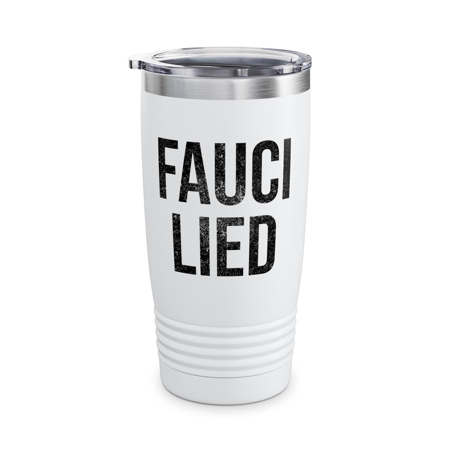 Fauci Lied People Died Fire Vintage Tumbler For Men Women