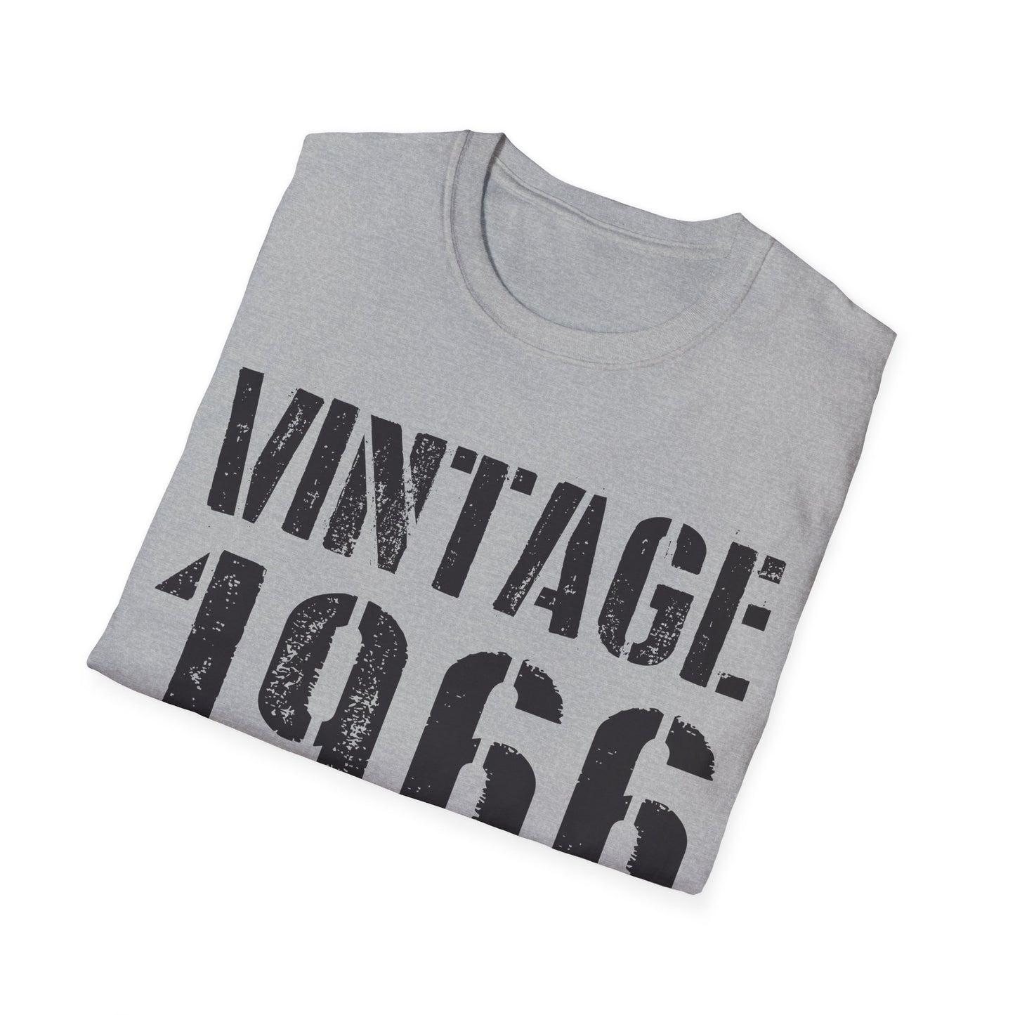 Funny Vintage 1966 60th Birthday Gifts 60 Year Old T-Shirt For Men Women