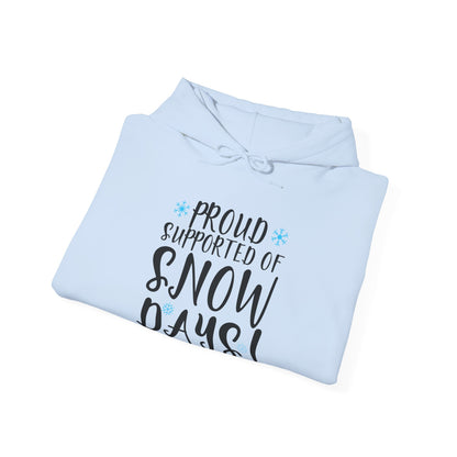 Proud Supporter Of Snow Days Vintage Christmas Holiday Funny Xmas Hoodie For Men Women Hoodie