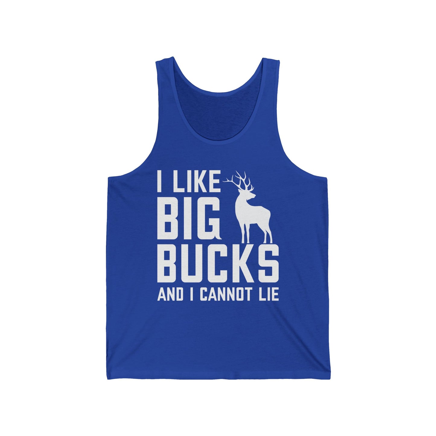 I Like Big Bucks and I Cannot Lie Deer Hunting Hunter Tank Tops For Men Women