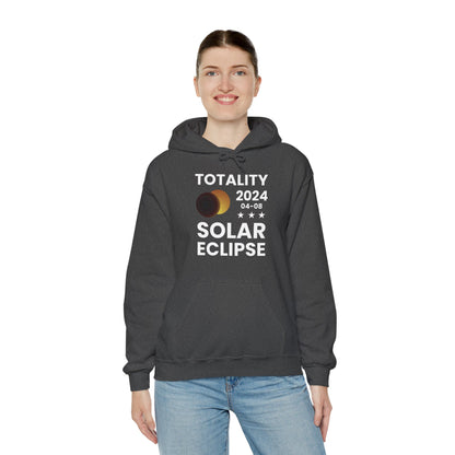 Totality Solar Eclipse 2024 America Retro Total Eclipse Hoodie For Men Women Hoodie