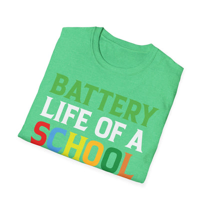 Battery Life Of A School Lunch Lady Great T-Shirt