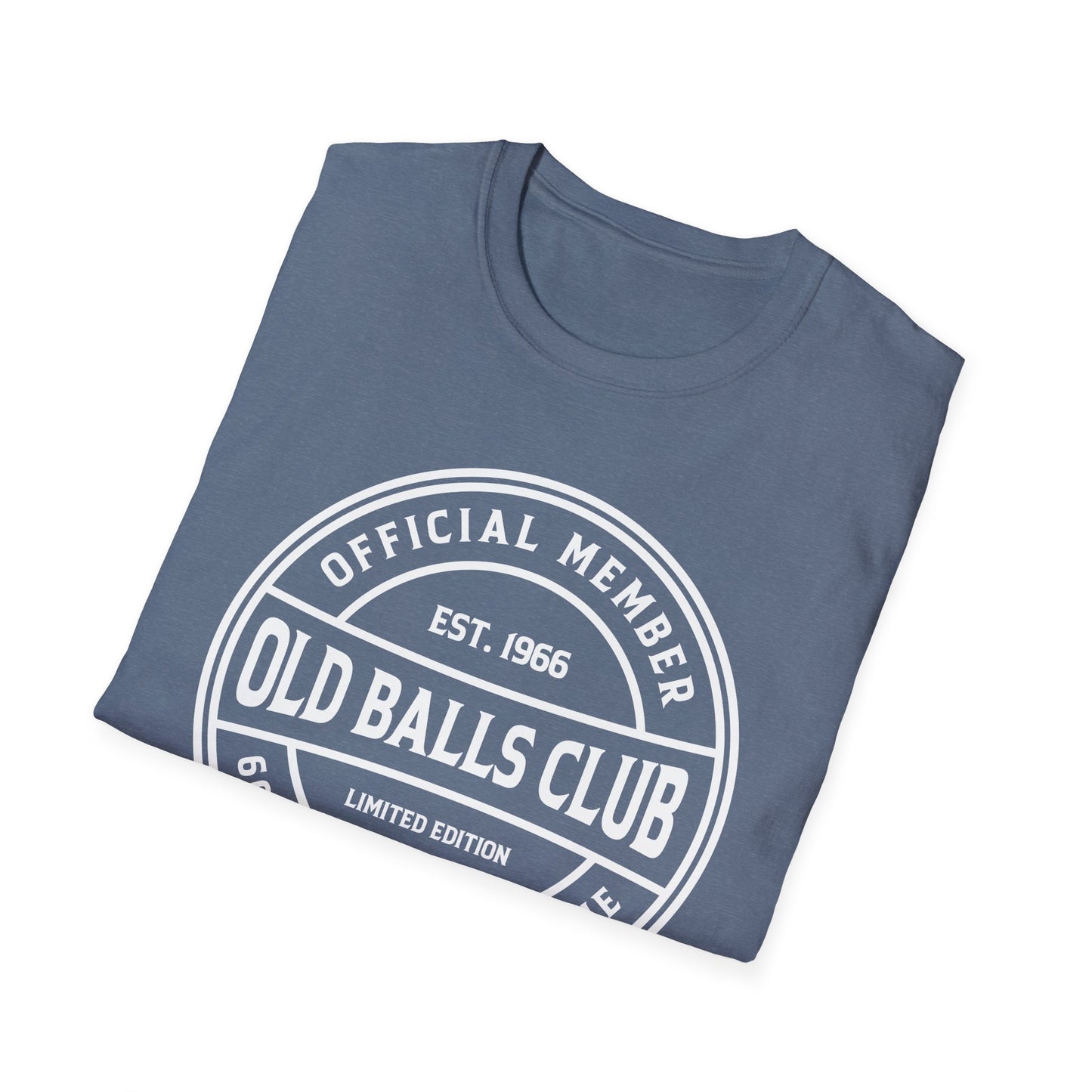 Mens Old Balls Club 60 Years Awesome Sixty 60th Birthday Farthers Day T-Shirt
