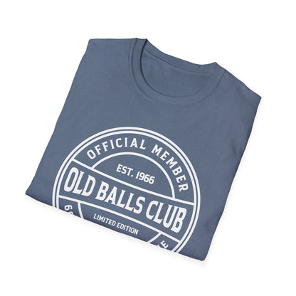 Mens Old Balls Club 60 Years Awesome Sixty 60th Birthday Farthers Day T-Shirt