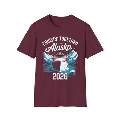 Alaska Cruise Together 2026 Matching Family Friends Group T-Shirt For Men Women