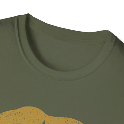 California Golden State Bear Vintage Distressed Graphic T-Shirt