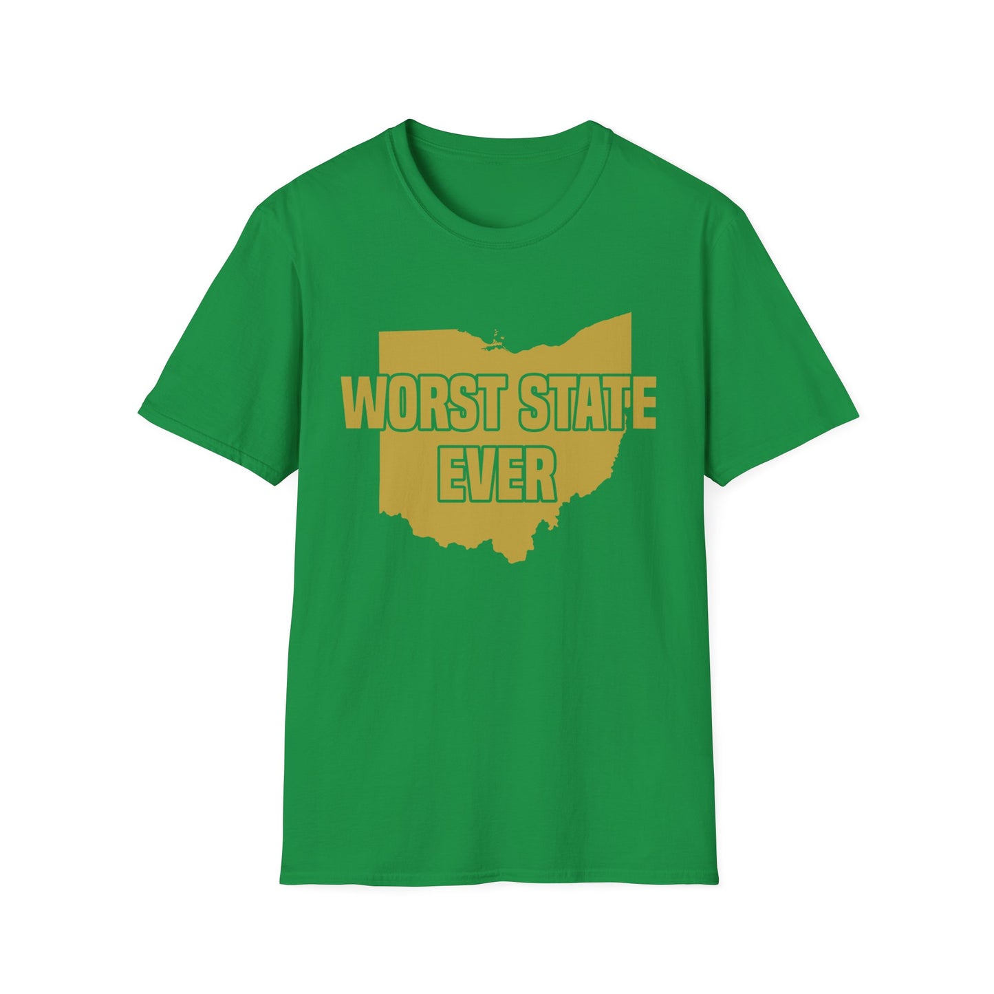 Worst State Ever Ohio Sucks Michigan Sports Fan Shirt Men Women