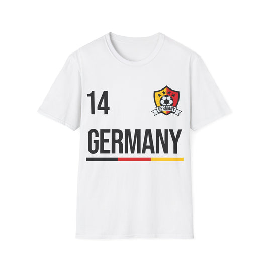 Germany Soccer Jersey Tee Flag Football Champions 2014 Gift T-Shirt