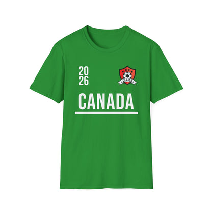 Canada Soccer Tee Flag Football Shirt Gift 2026 T-Shirt