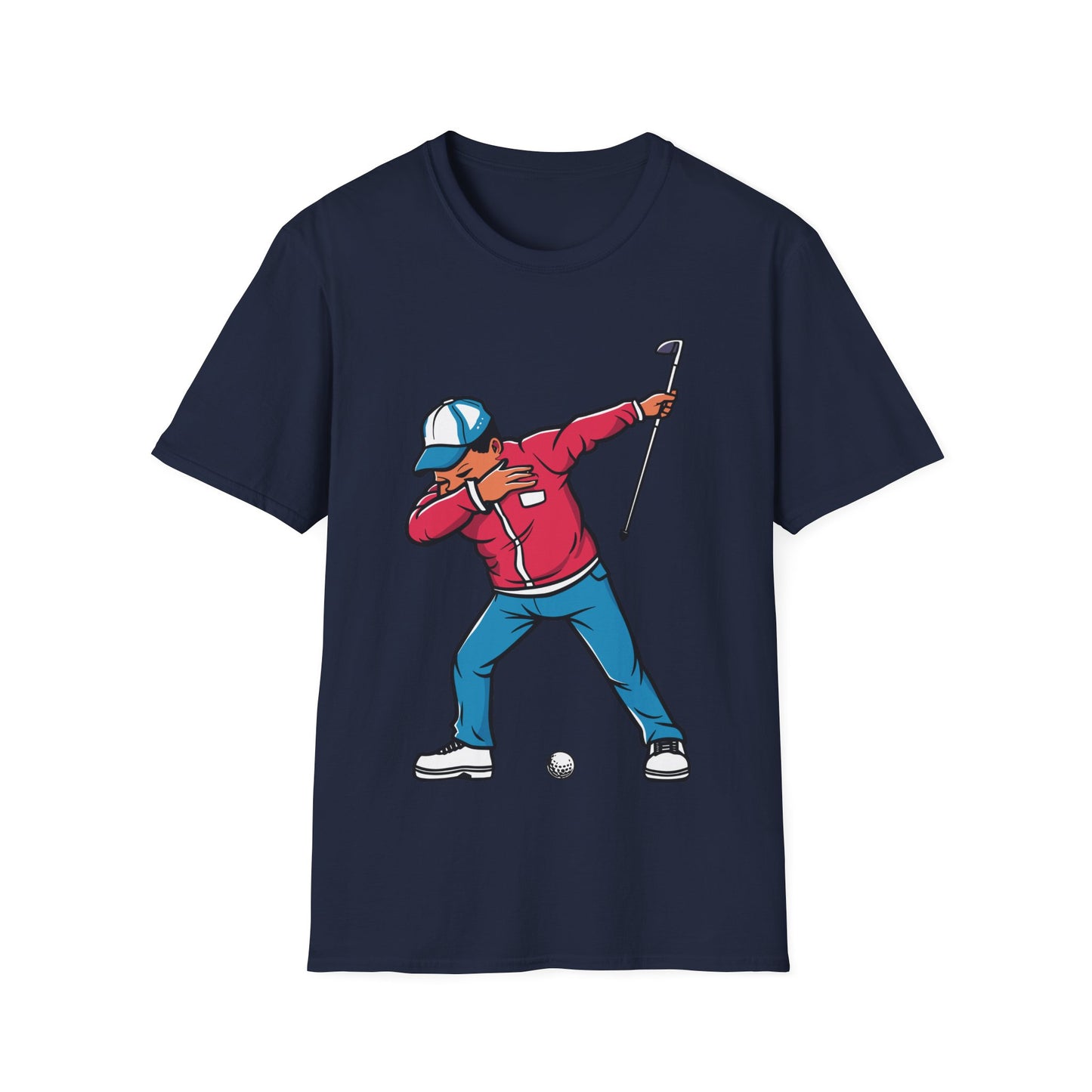 Funny Dabbing Golf Player Golfer Golfing Funny Boys Men Dab Dance T-Shirt For Men Women T-Shirt