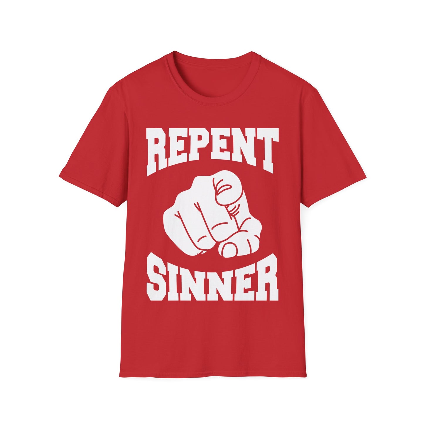 USA Funny Repent Sinner Christian Jesus Bible T-Shirt Men Women