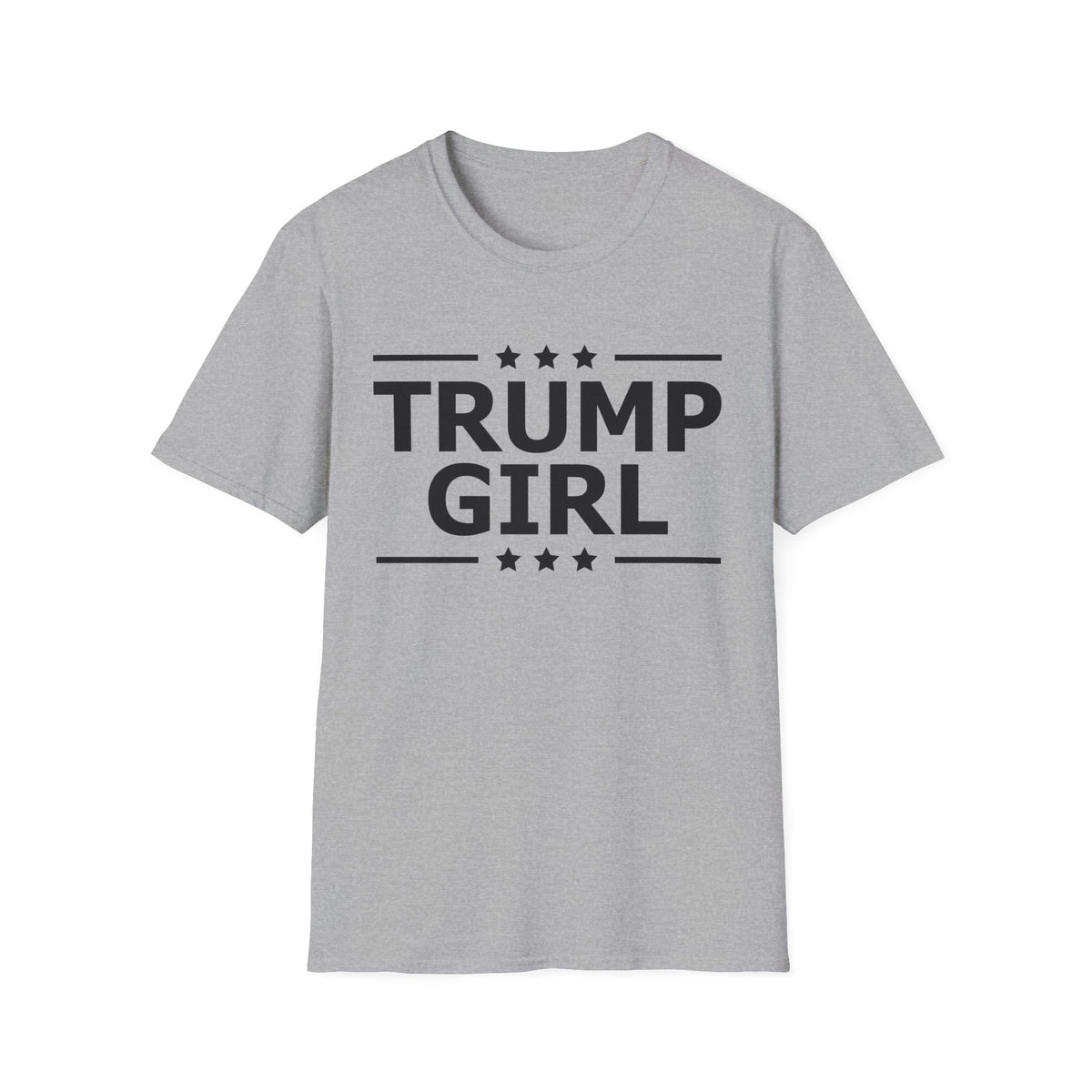 Cute Trump Girl Republican US Flag 2024 Vintage Vote T-Shirt