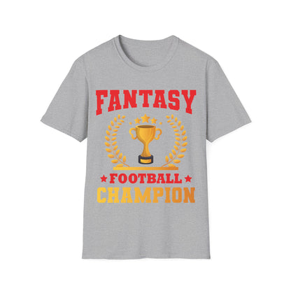 Funny Fantasy Football League Champion Footballer T-Shirt Men Women