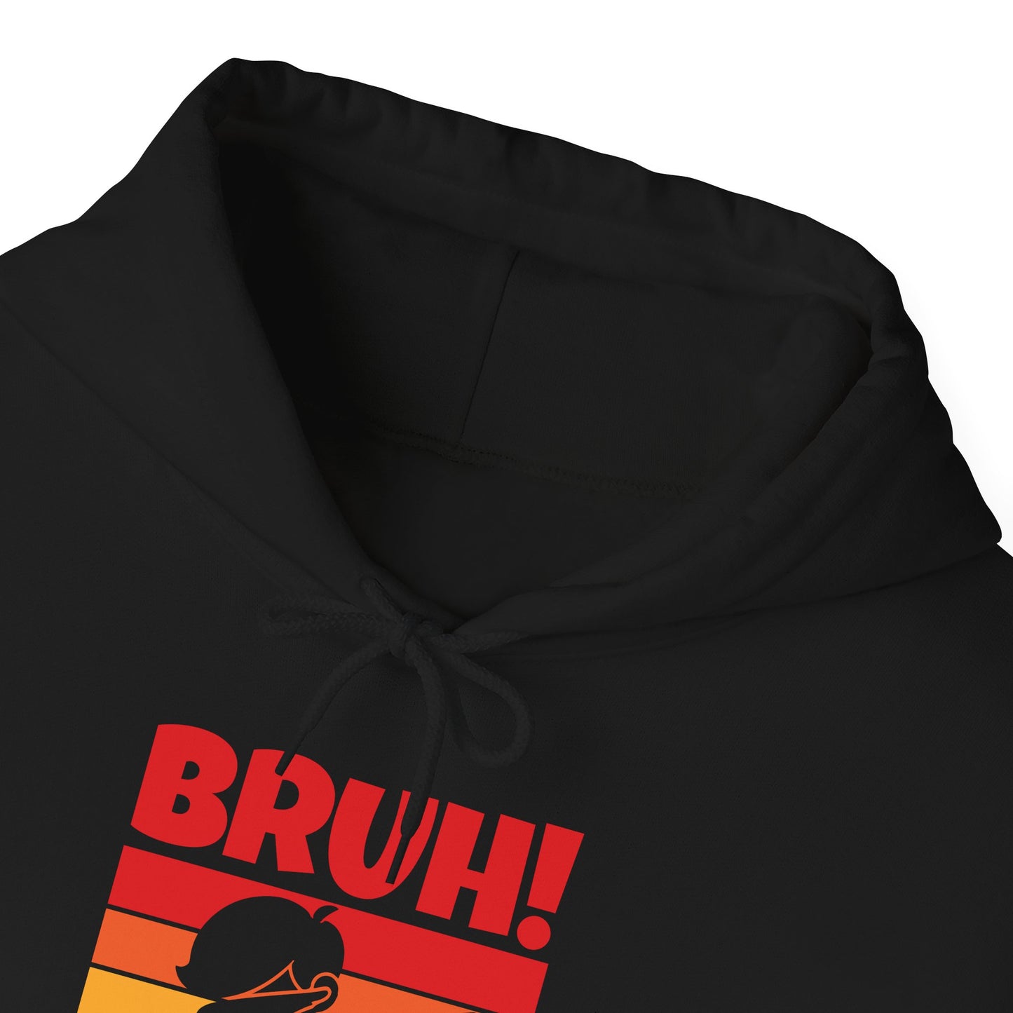 Funny Bruh We Back Teachers Kids Funny Back To School Hoodie