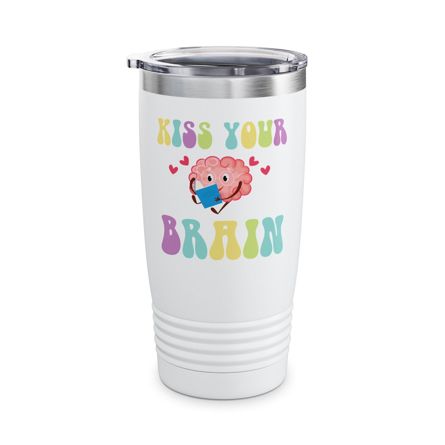 Funny Back To School Kiss Your Brain Cute Teacher Appreciation Tumbler For Men Women Tumbler