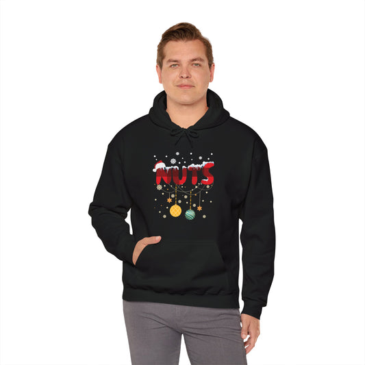 Chest Nuts Matching Chestnuts Funny Christmas Couples Nuts Hoodie