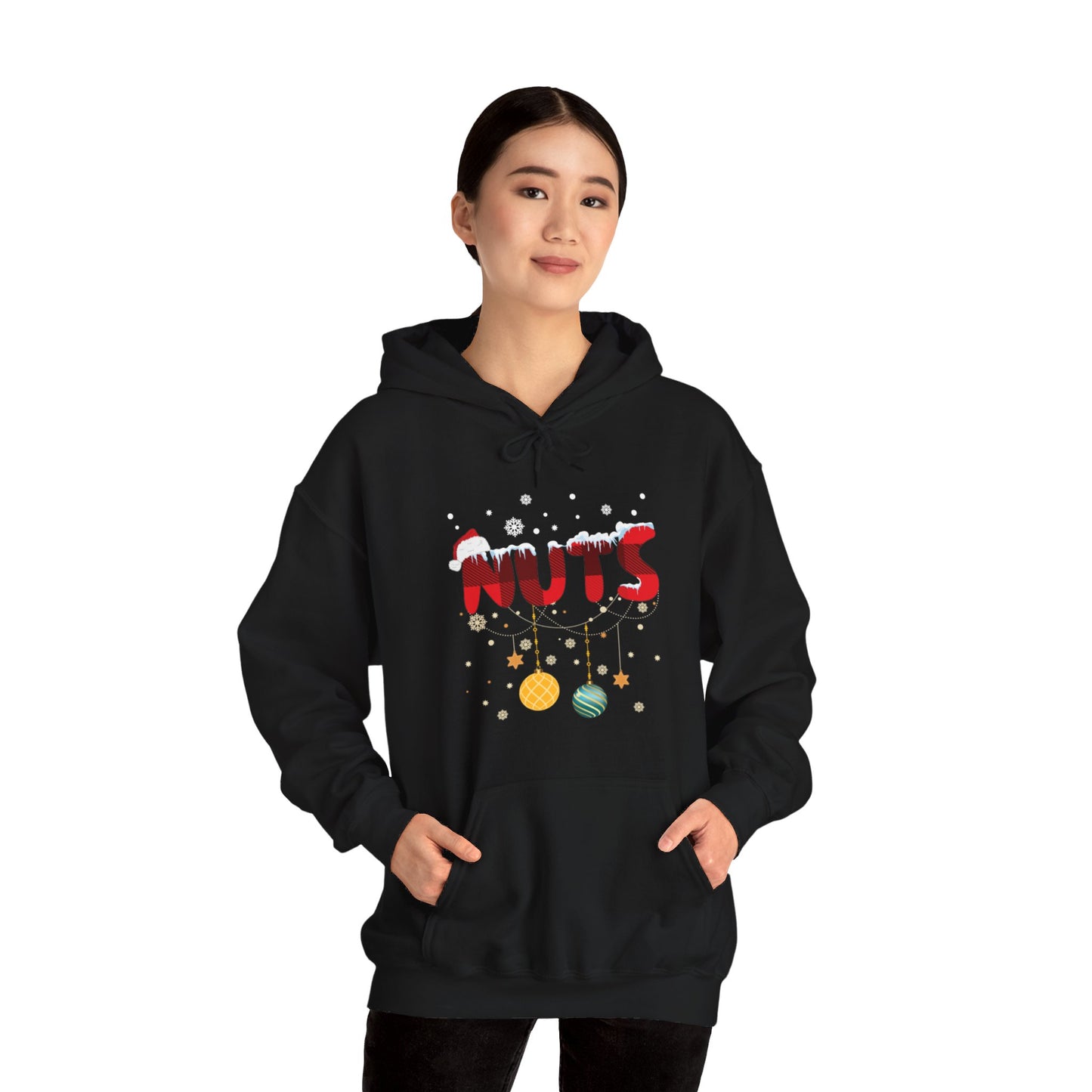 Chest Nuts Matching Chestnuts Funny Christmas Couples Nuts Hoodie