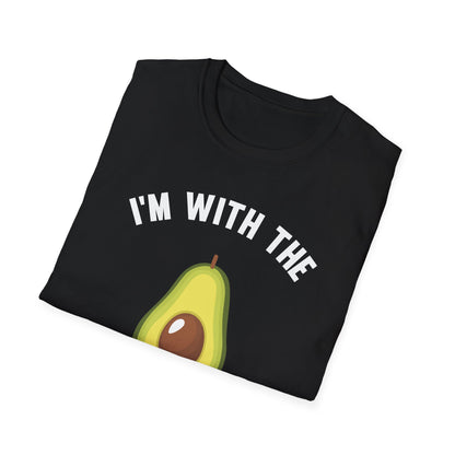 Funny I Am with The Toast Avocado Halloween Costume T-Shirt Men Women