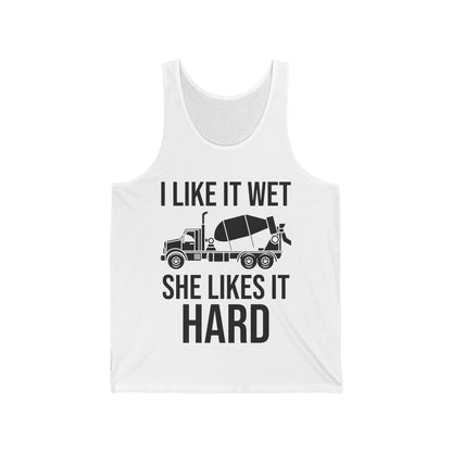 Funny Concrete Mixer Cement Mixer Truck Driver Gift Tank Tops For Men Women