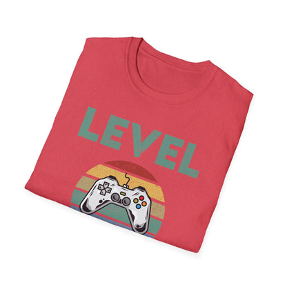 Funny Level Dad Unlocked Soon Dad To Be Fathers Day Gamer Gaming T-Shirt For Men