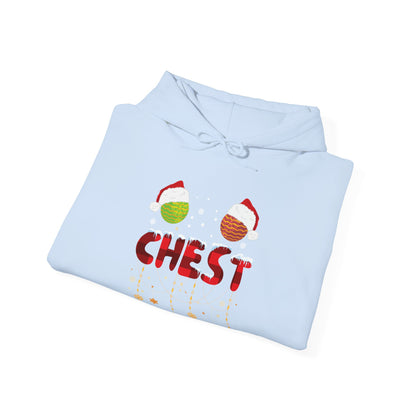 Chest Nuts Matching Chestnuts Funny Christmas Couples Chests Hoodie