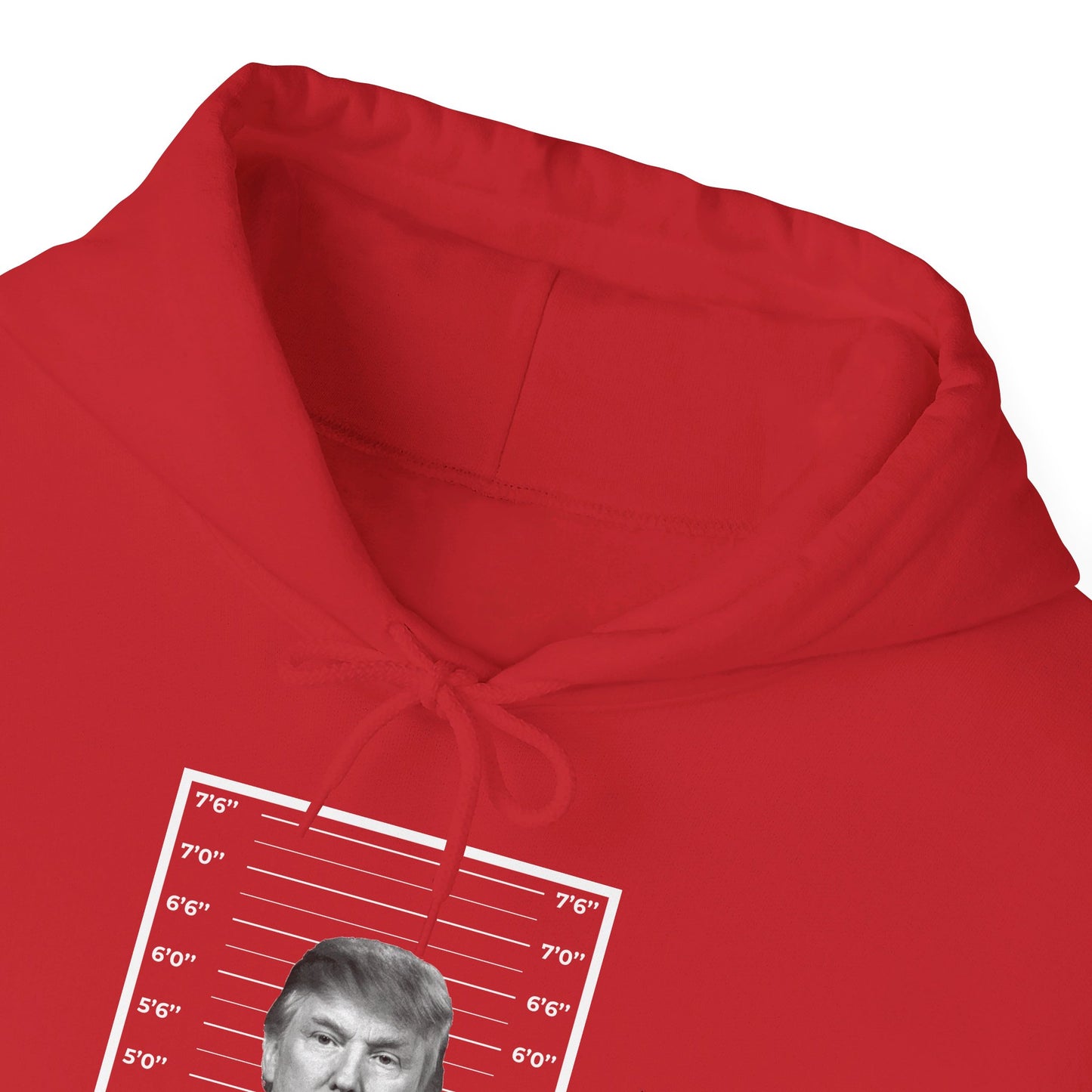 Donald Trump Police Mugshot Not Guilty President Legend 45 47 Hoodie For Men Women Hoodie