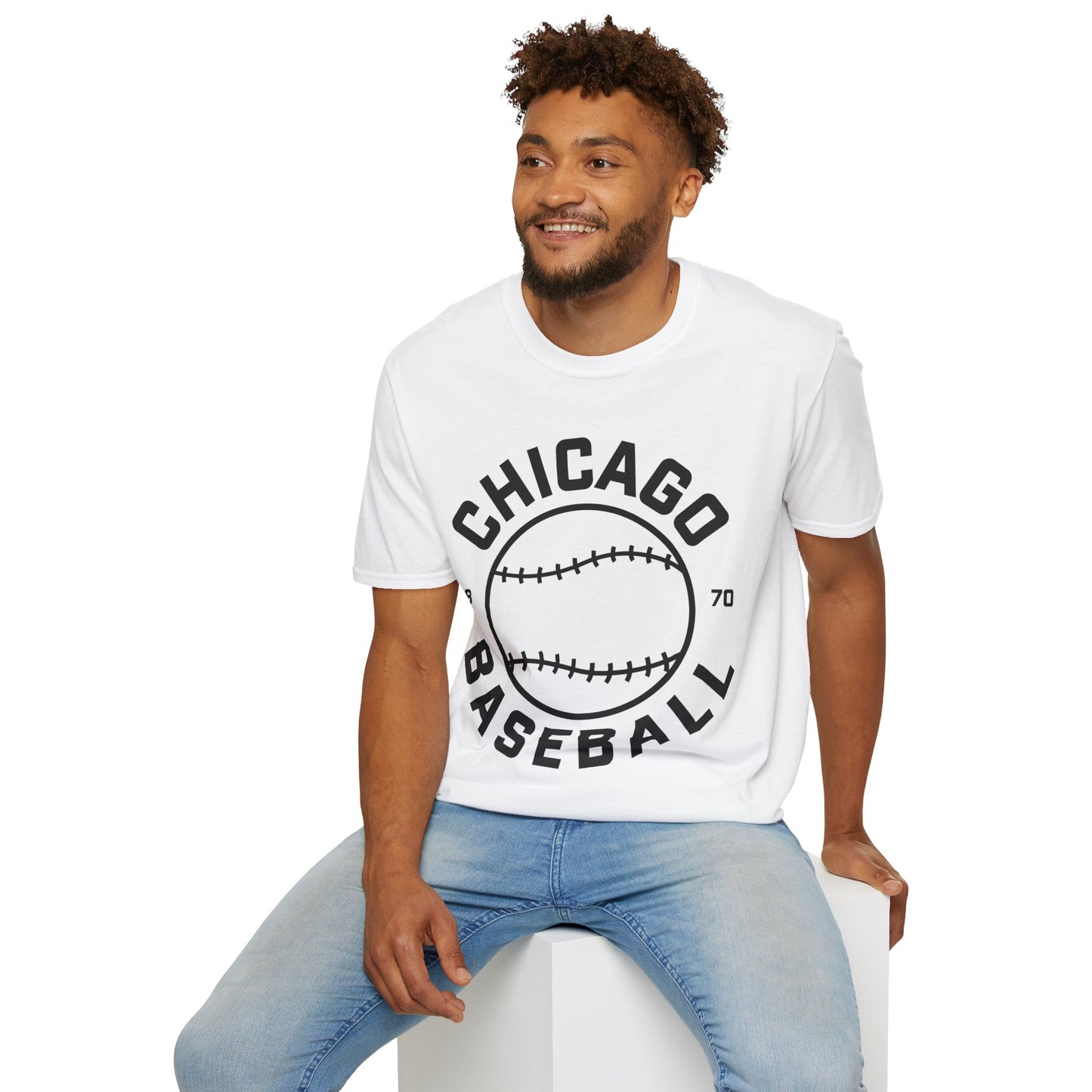 Chicago Baseball Gameday Fan Gear Sports Baseballer T-Shirt For Men Women T-Shirt