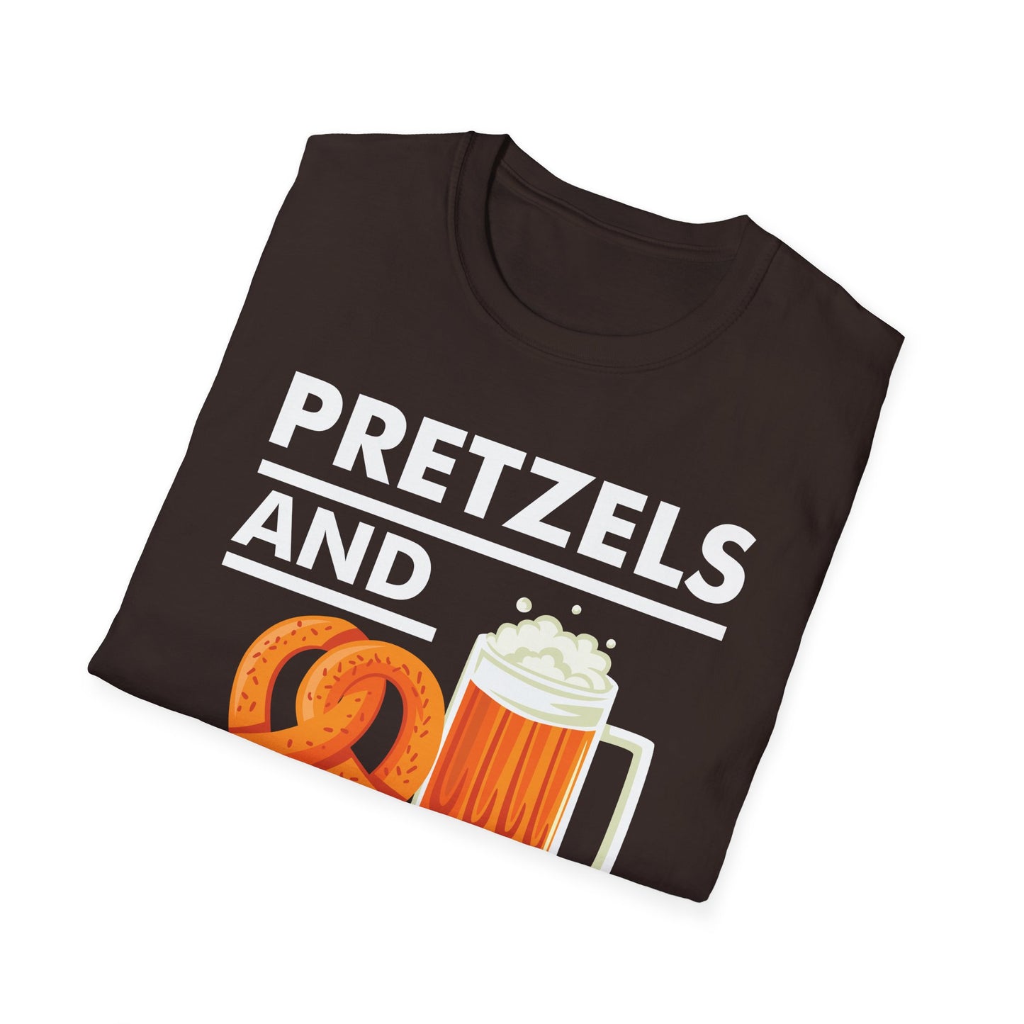 Funny Pretzels & Beer That's Why I'm Here Oktoberfest T-Shirt Men Women