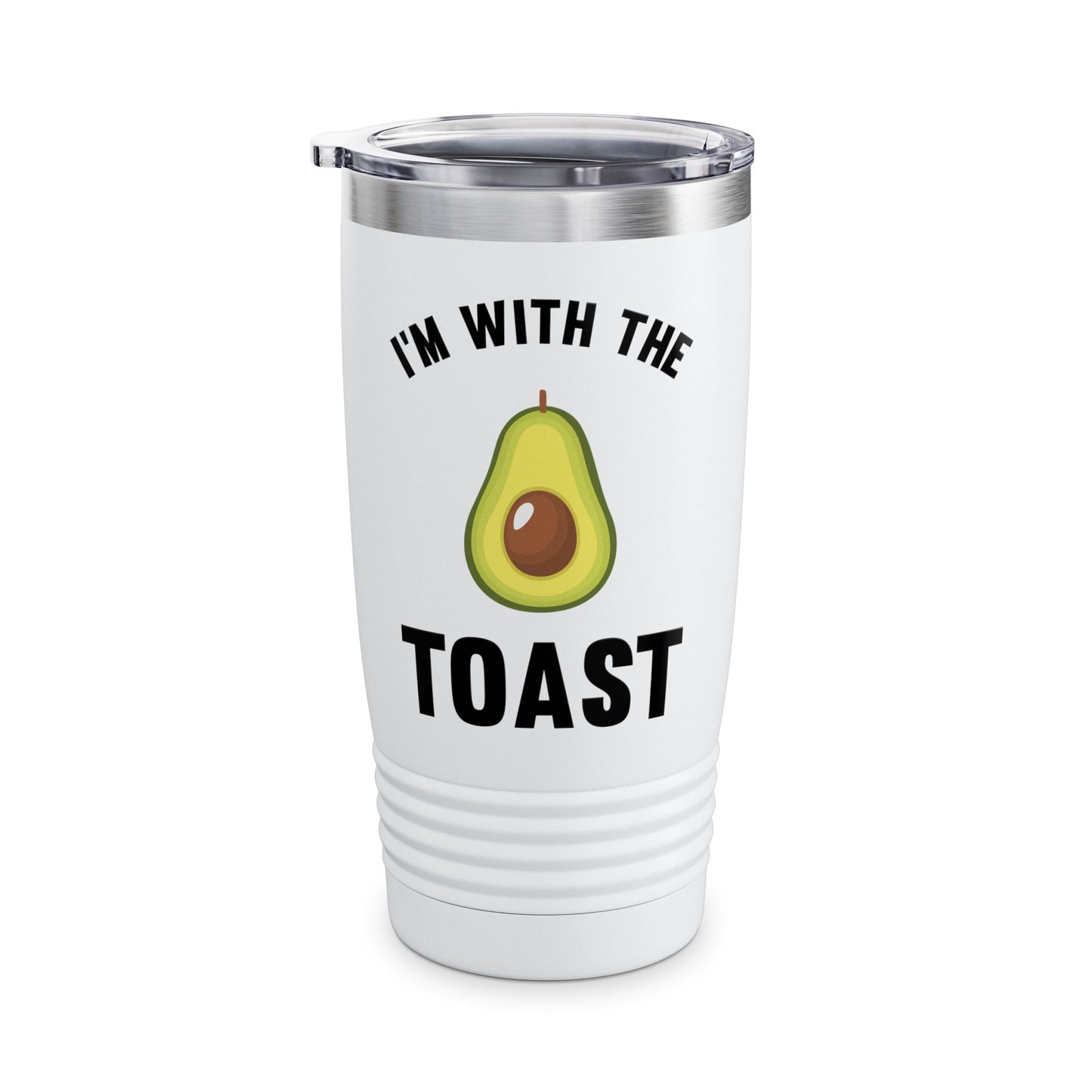 Funny I Am with The Toast Avocado Halloween Costume Tumbler Men Women