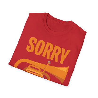 Funny Sorry I Tooted Baritone Euphonium Player Brass Band T-Shirt Men Women