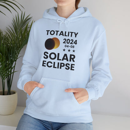 Totality Solar Eclipse 2024 America Retro Total Eclipse Hoodie For Men Women Hoodie