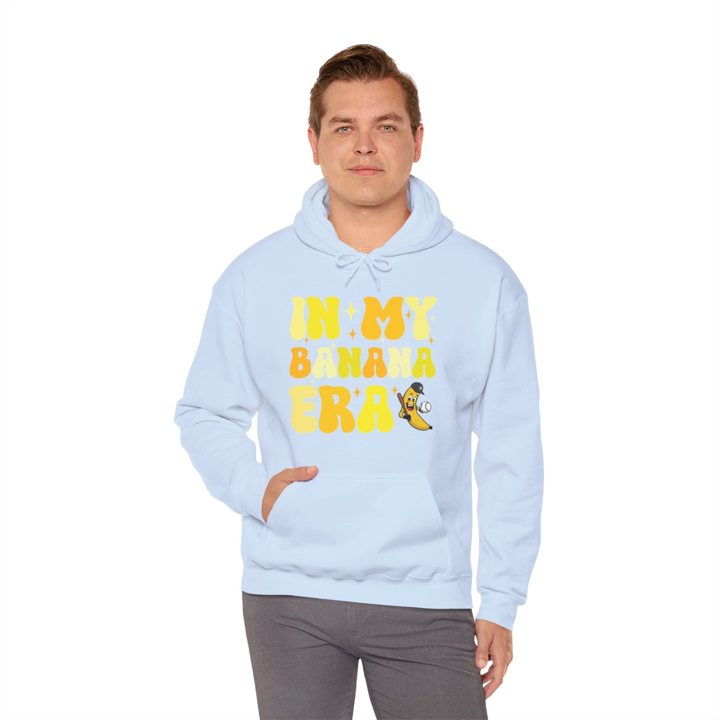 Funny In My Bananas Era Fruit Lover Baseball Player Hoodie For Men Women Hoodie