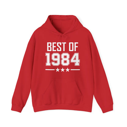 Funny Vintage Best of 1984 40 Year Old Gift 40th Birthday Hoodie For Men Women Hoodie