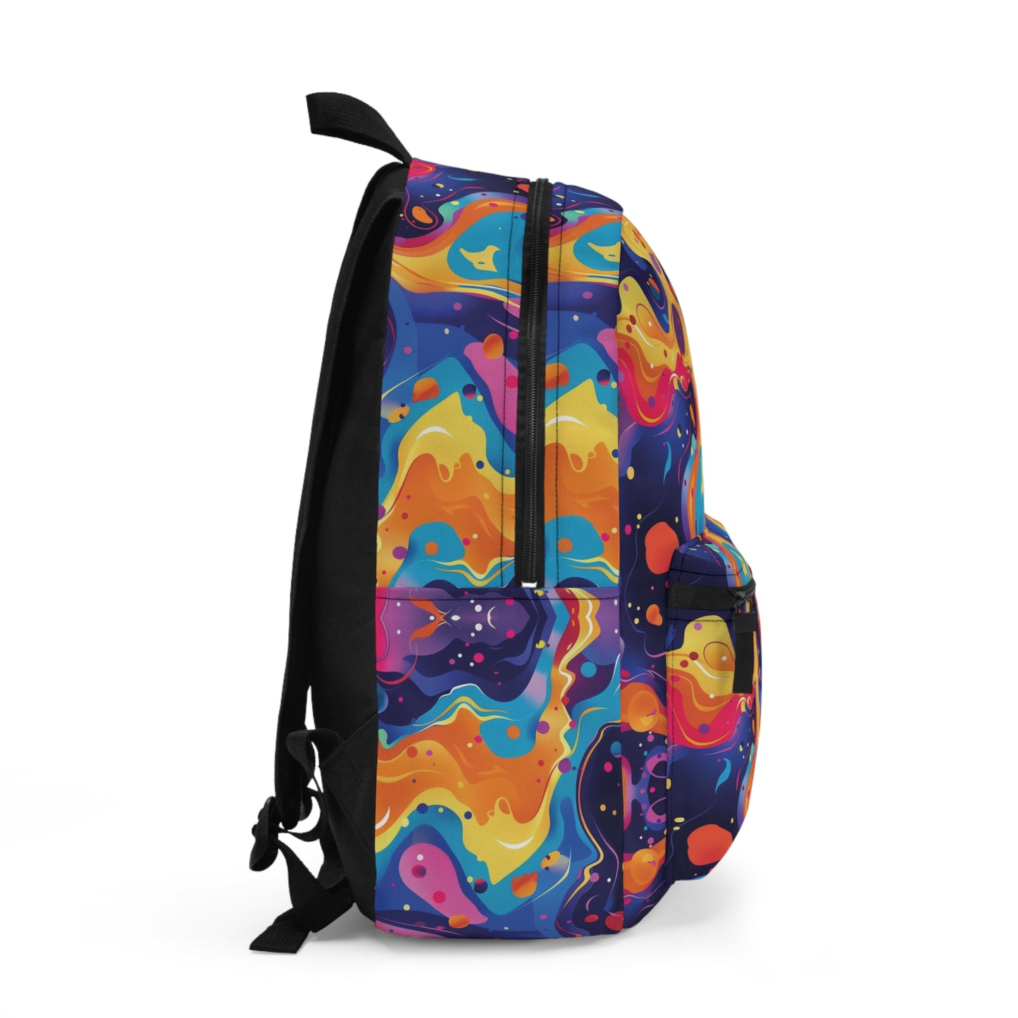 Galactic Explosion Pattern Backpacks For Men Women Kids School Travel, Capacity School Backpacks