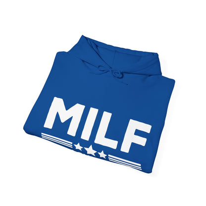 Funny MILF Man I Love Freedom Patriotic 4th Of July Funny Hoodie