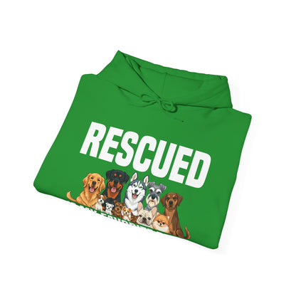 Rescued is My Favorite Breed Animal Rescue Hoodie