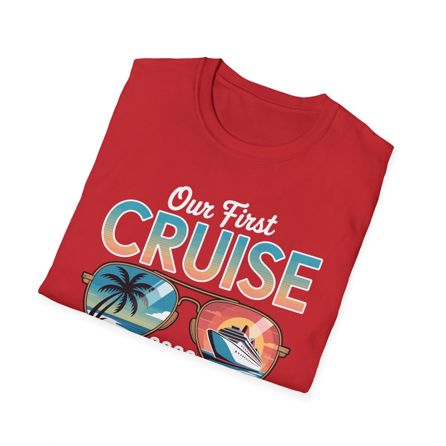 Our First Cruise 2026 Together Cute Matching Couples Cruise T-Shirt For Men Women