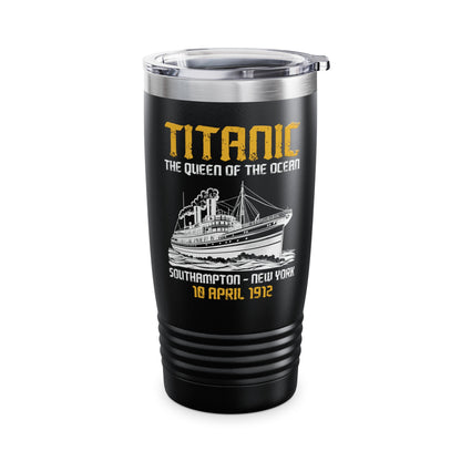 Vintage RMS Titanic 1912 Distressed Sea Sailing Ship Ocean Tumbler For Men Women Tumbler