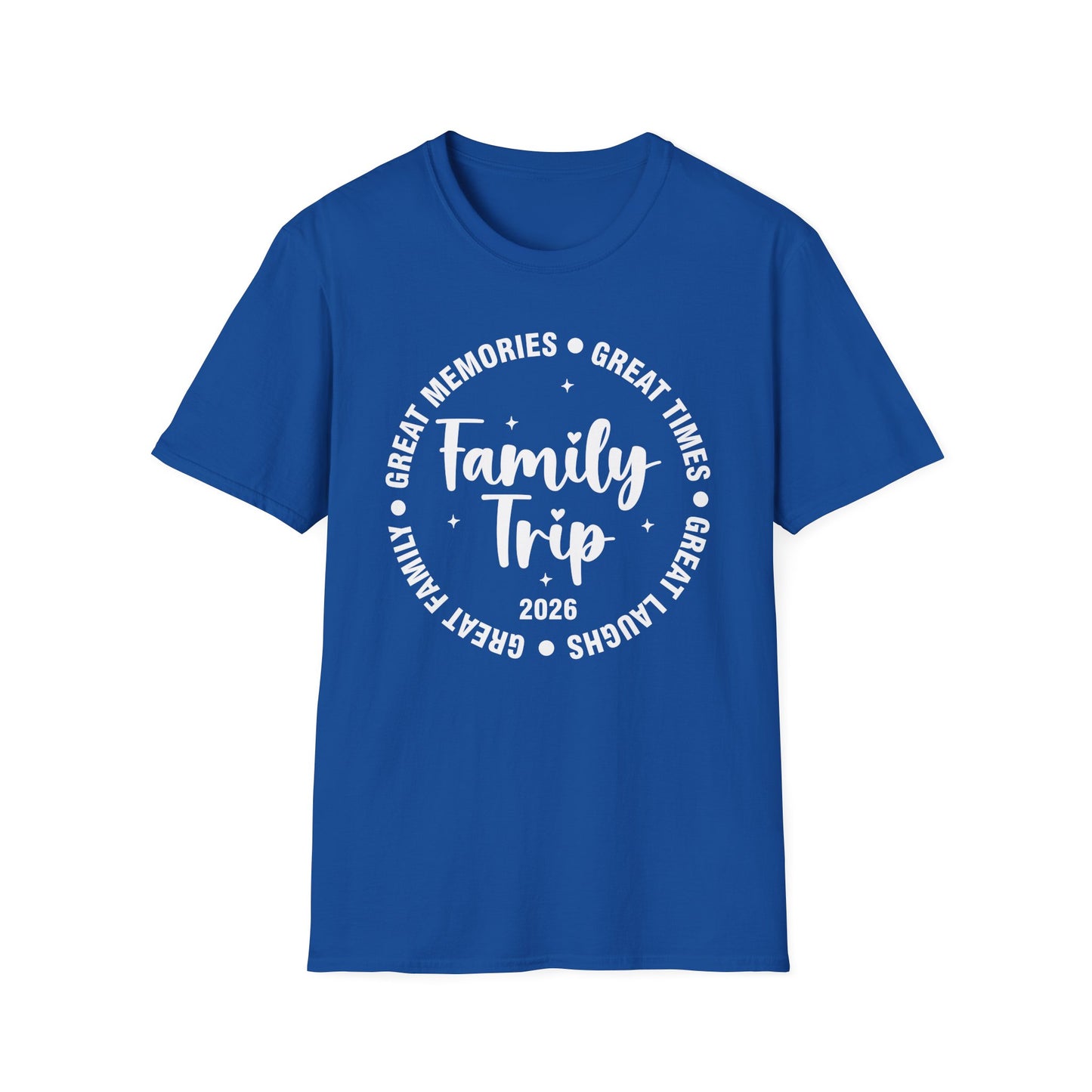 Family Trip Vacation 2026 Matching Summer Group T-Shirt For Men Women