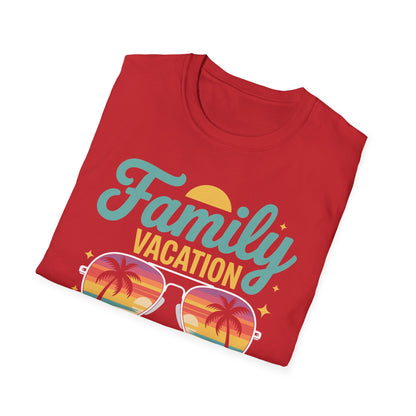 Funny Family Vacation Florida 2026 Florida Group Summer Trip T-Shirt For Men Women